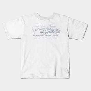 Fishy bone Kids T-Shirt